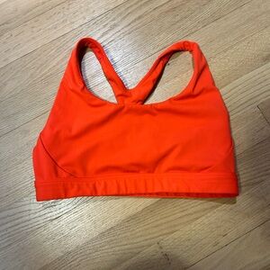 Orange Sports Bra